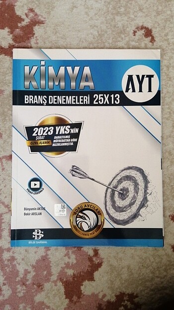 BİLGİ SARMAL YAYINLARI AYT KİMYA DENEMESİ 