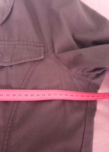 Gri Düğmeli Erkek baharlık ceket - Görsel 3