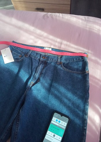 erkek Mavi Kot Pantolon - Görsel 2