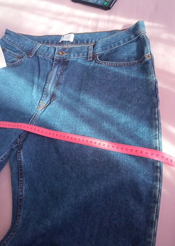 erkek Mavi Kot Pantolon - Görsel 3