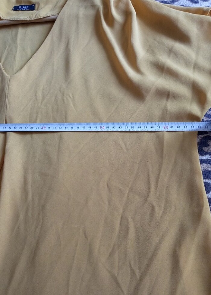 Tuvid şifon bluz - Görsel 3