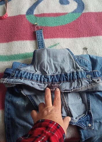 Salopet kot pantolon  - Görsel 3