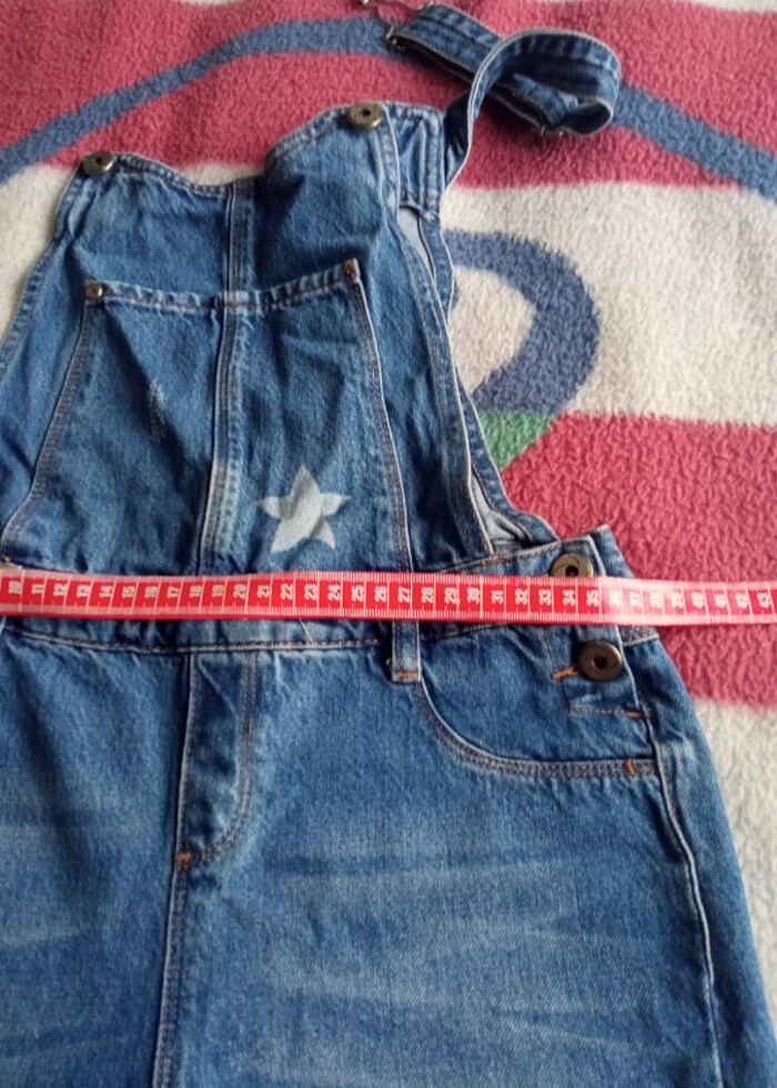 Salopet kot pantolon  - Görsel 4