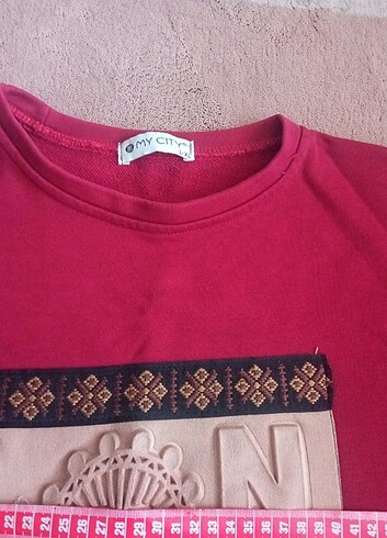 Püsküllü sweatshirt  - Görsel 2