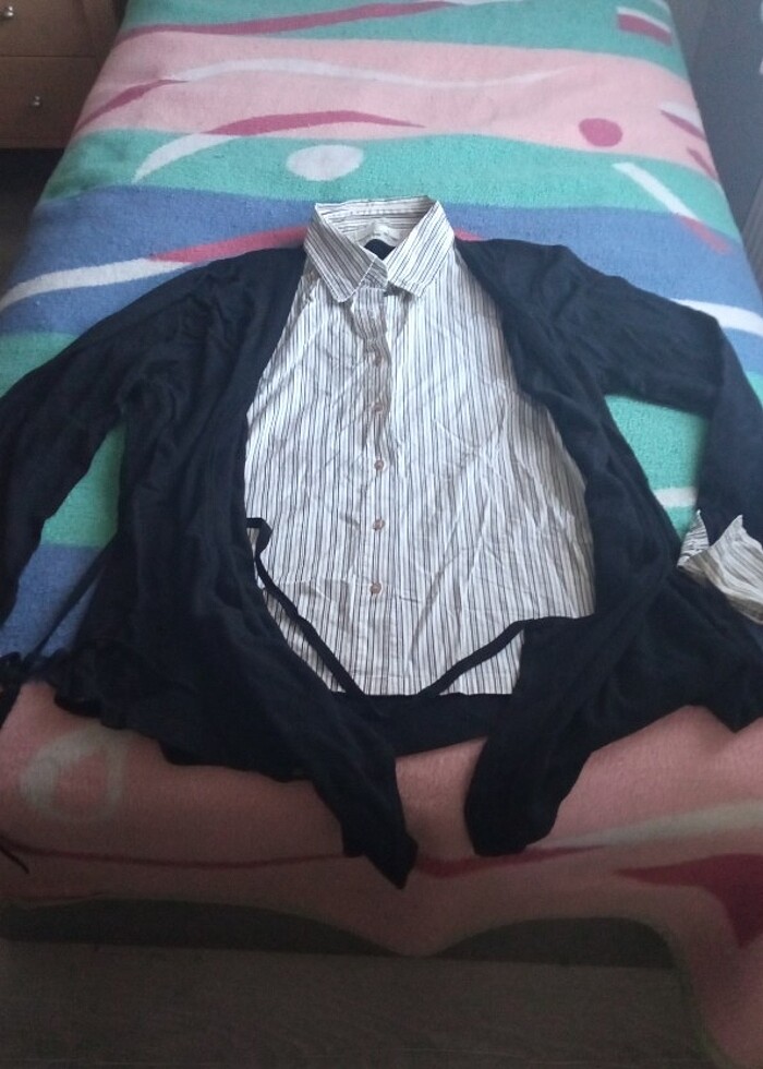 Gömlek kaplama triko kazak  - Görsel 3