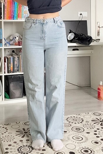 defacto kadın wide leg kot pantolon