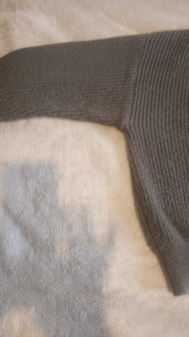 Düğmeli Kahverengi Triko Kadın Hırka - Görsel 3