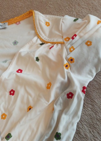 Nakışlı Beyaz Uzun Bohem Elbise - Görsel 3