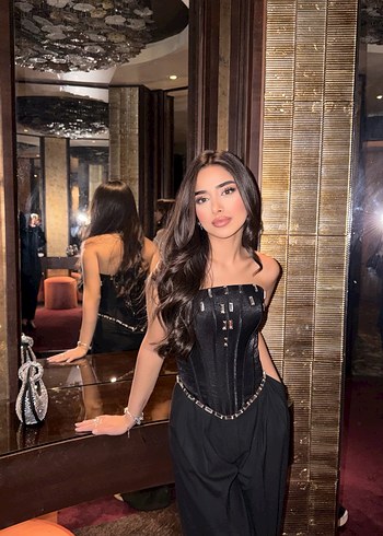 Uzun Siyah Deri Gotik Straplez Bustiyer korse - Görsel 3