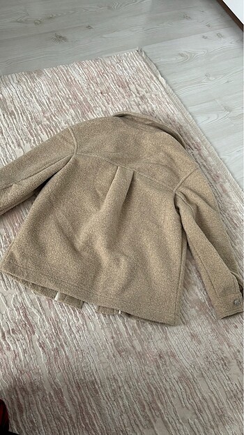 Krem ceket Bershka - Görsel 5