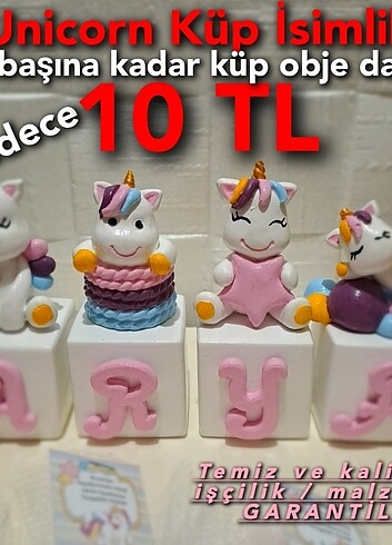 Beden Unicorn küp isimlik