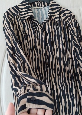 Zebra desen tunik
