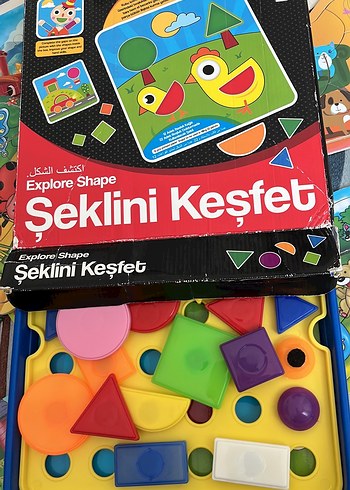Renkli Şekil Keşfet Eğitici Oyuncak