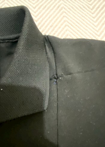 Diğer Düz Siyah Erkek Polo Tişört
