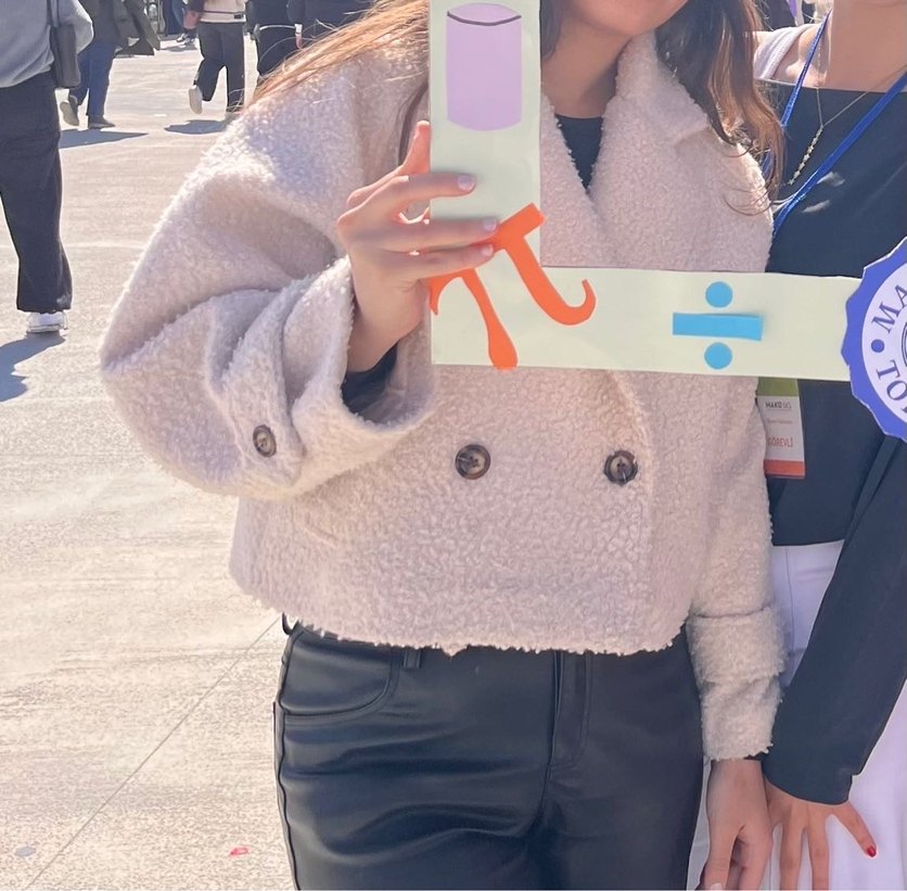 Bej Mini Kısa Kadın Kaban - Görsel 2