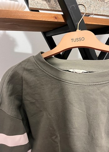 HM crop sweatshirt - Görsel 2