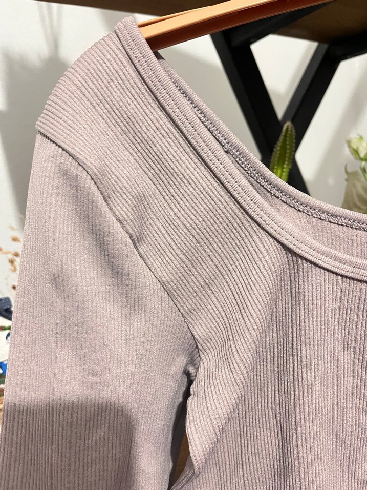 Lila Croptop - Görsel 2