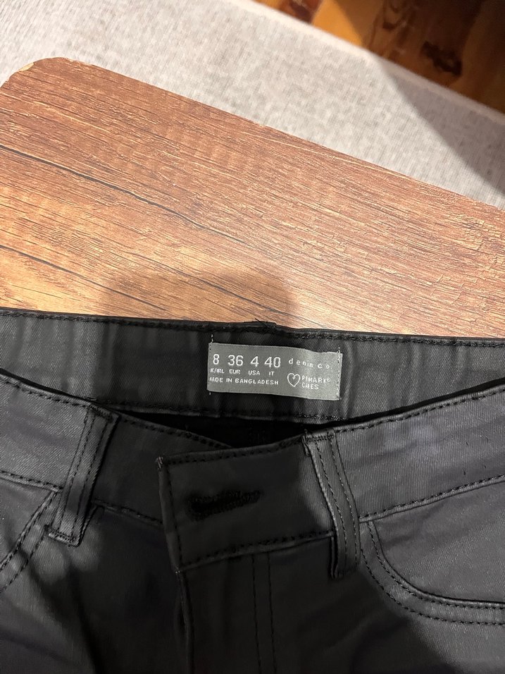 Deri Skinny Pantolon - Görsel 2