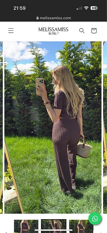 m Beden Sezon bershka model 2 li takım