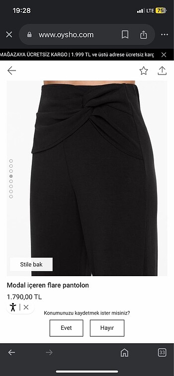 Oysho oysho pantolon