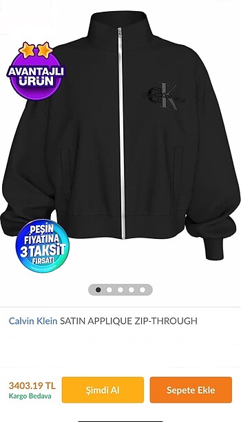 Calvin klein ceket yeni sezon