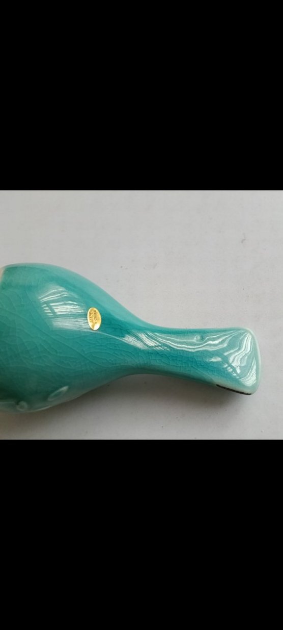 Turkuaz Renkli Kuş Figürin,biblo - Görsel 4