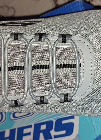 38 Beden gri Renk Skechers 38 numara mem0ry foam taban