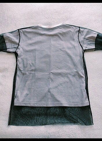 Diğer Tül Detaylı Tshirt