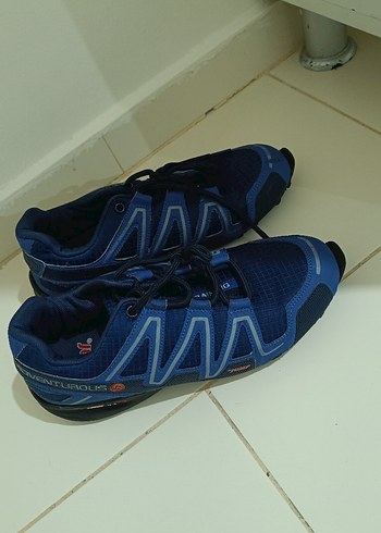 Erkek Mavi Outdoor Spor Ayakkabı Velcro - Görsel 4