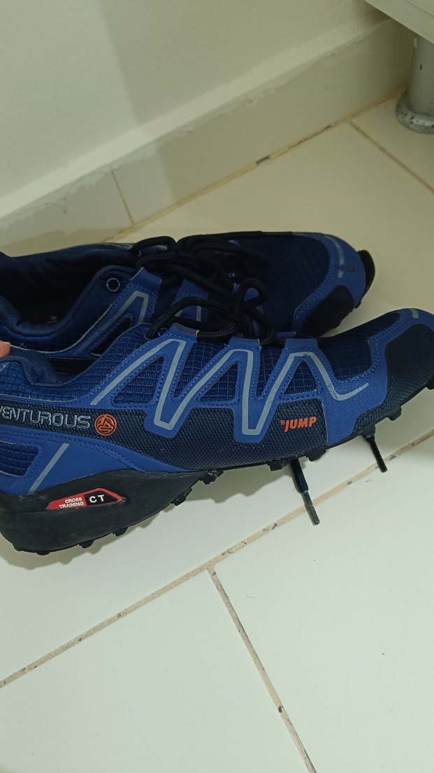 Erkek Mavi Outdoor Spor Ayakkabı Velcro - Görsel 3