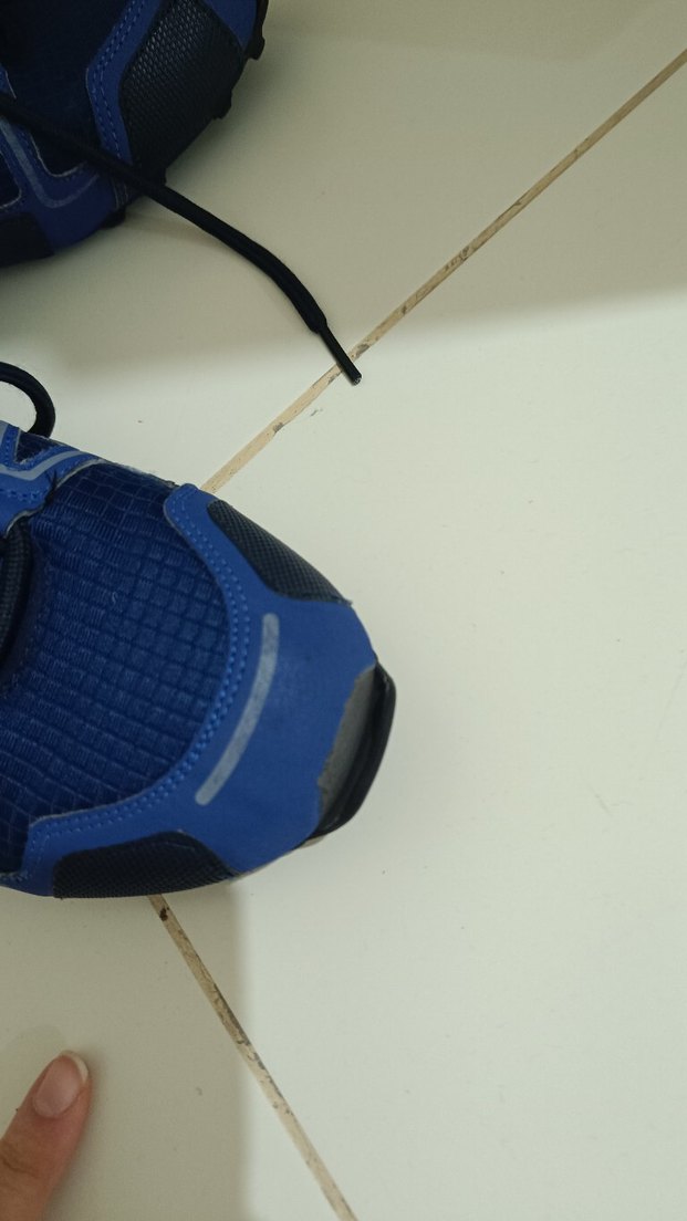 Erkek Mavi Outdoor Spor Ayakkabı Velcro - Görsel 2