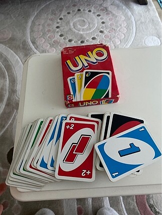  Beden UNO kart oyunu