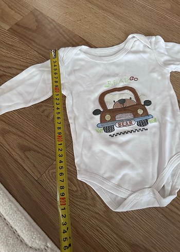 Uzun Kollu Baskılı Bebek Çıtçıtlı Body - Görsel 6