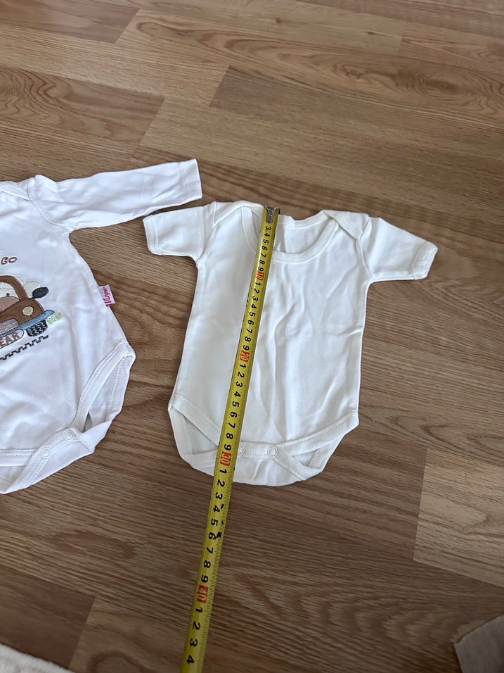 Uzun Kollu Baskılı Bebek Çıtçıtlı Body - Görsel 3