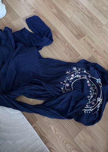 Lacivert Bebek Kanguru Sling - Görsel 2