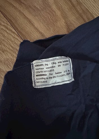 Lacivert Bebek Kanguru Sling - Görsel 3