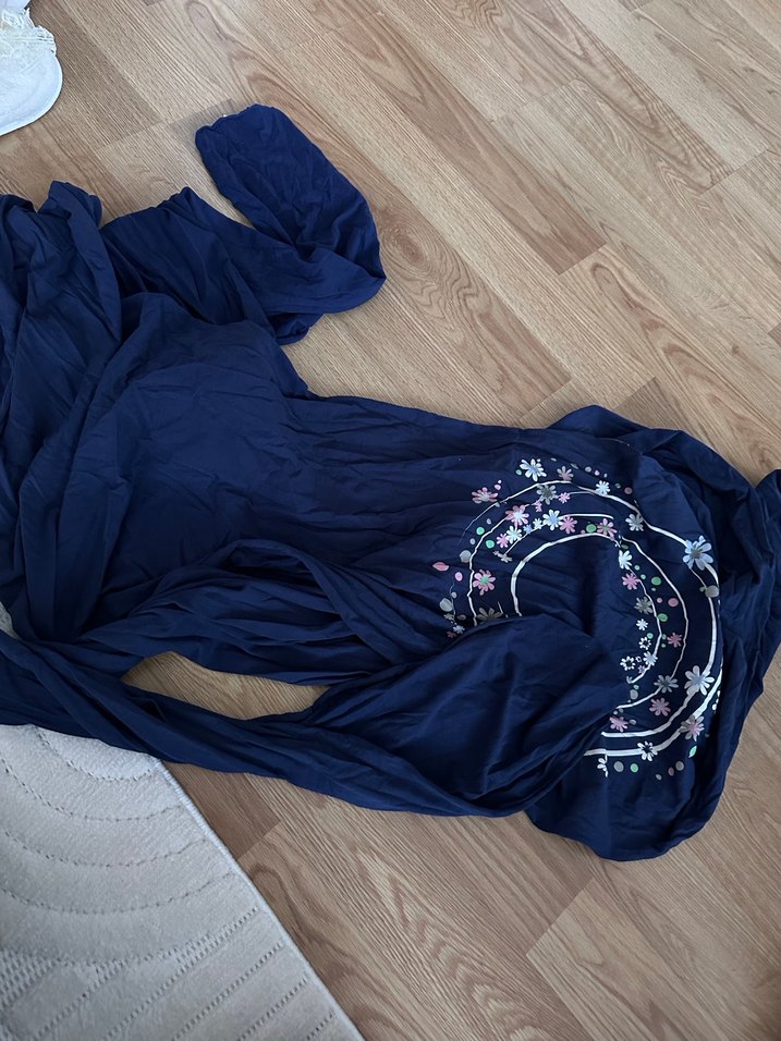 Lacivert Bebek Kanguru Sling - Görsel 2