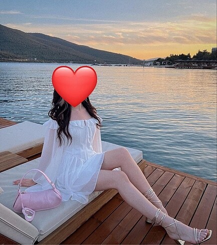 s Beden Beyaz elbise