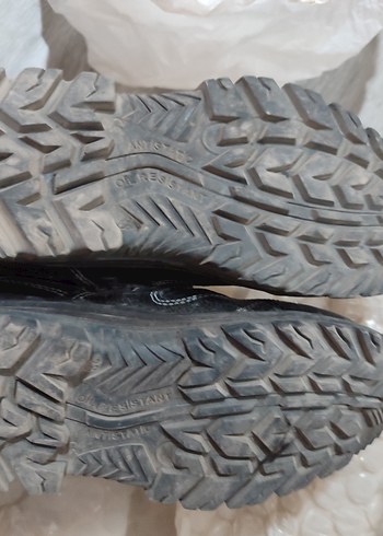 çelik burun İş inşaat ayakkabısı Gri Cırt Cırtlı Outdoor - Görsel 4