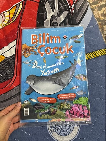 Hiç açılmamış bilim çocuk dergisi