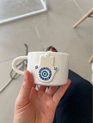 Zara Home El yapımı seramik kupa