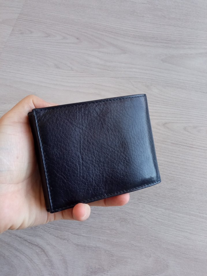Siyah Deri Erkek Cüzdanı - Görsel 3