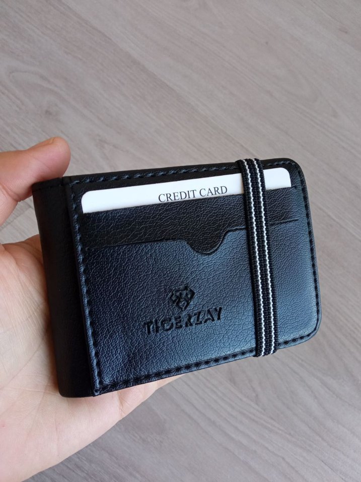 Siyah Elastik Bantlı Erkek Kartlık TIGERTAY - Görsel 2