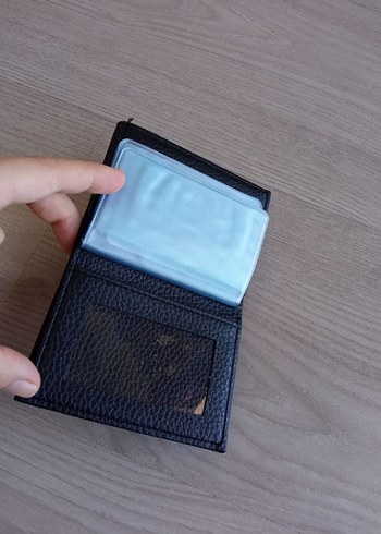 Siyah Minimalist Erkek Cüzdanı - Görsel 7