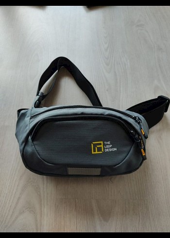 Beden gri Renk kadın ve erkek bel çantası freebag badybag