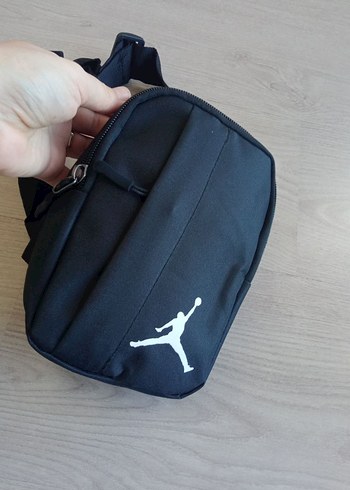 Siyah Fermuarlı Erkek Omuz Çantası - Görsel 2