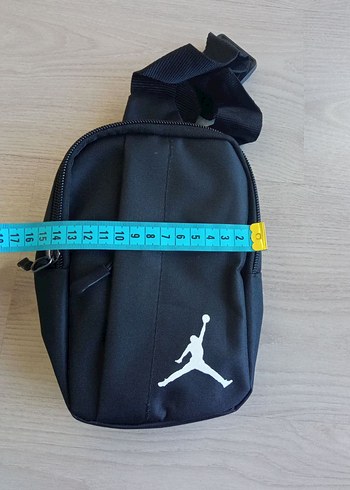 Siyah Fermuarlı Erkek Omuz Çantası - Görsel 5