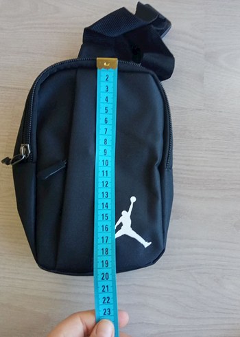 Siyah Fermuarlı Erkek Omuz Çantası - Görsel 6