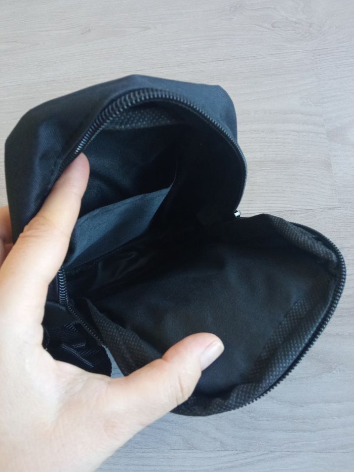 Siyah Fermuarlı Erkek Omuz Çantası - Görsel 3