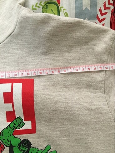 11-12 Yaş Beden ten rengi Renk Sweatshirt